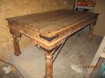 Table  et 6 chaises, Ophalen, Gebruikt, Teakhout, 50 tot 100 cm