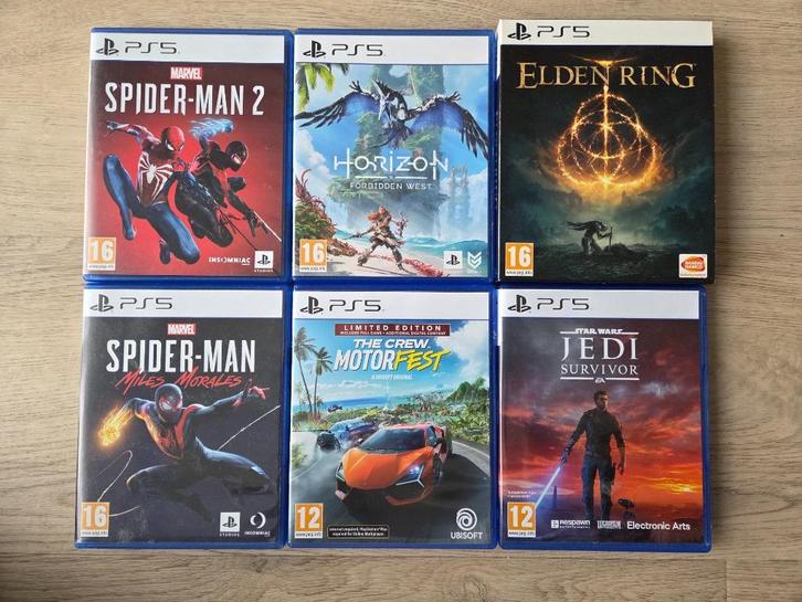 Jeux PS5 PlayStation 5 en très bon état : vente à la pièce, Games en Spelcomputers, Games | Sony PlayStation 5, Zo goed als nieuw