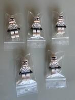 Lego Star Wars 10195 clone trooper sw021 (x5), Lego, Zo goed als nieuw