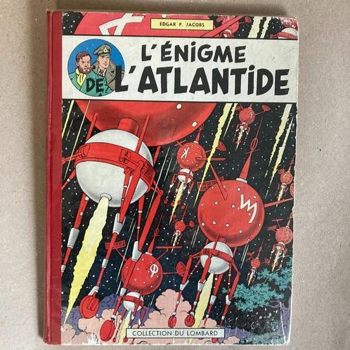 Blake et Mortimer # 6 L'énigme de L'Atlantide Éd 1957, Boeken, Stripverhalen, Gelezen, Ophalen of Verzenden