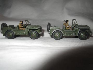 Dinky Toys: 2 Jeep Austin Champ beschikbaar voor biedingen