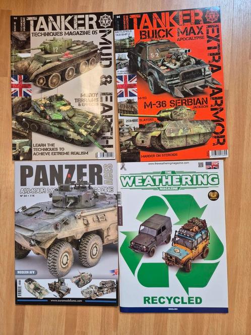 magazines tanker, ammo, panzer aces, Hobby & Loisirs créatifs, Modélisme | Voitures & Véhicules, Neuf, Enlèvement ou Envoi