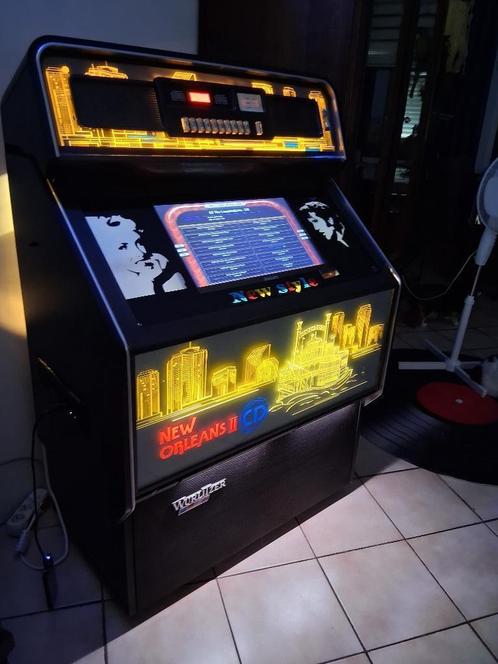 zeer mooie wurlitzer new orleans ombouw digitaal, Verzamelen, Automaten | Jukeboxen, Gebruikt, Wurlitzer, 1970 tot heden, Ophalen
