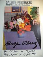 CREUZ Serge 1974 affiche litho expo Knokke Gal. Présences, Antiek en Kunst, Ophalen of Verzenden