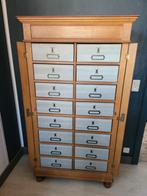 A SAISIR : ancien meuble cartonnier de notaire en chêne, Enlèvement