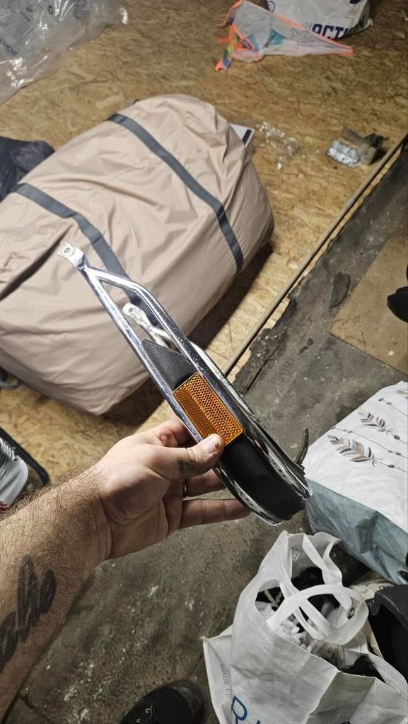 Pare choc avant harley, Enlèvement