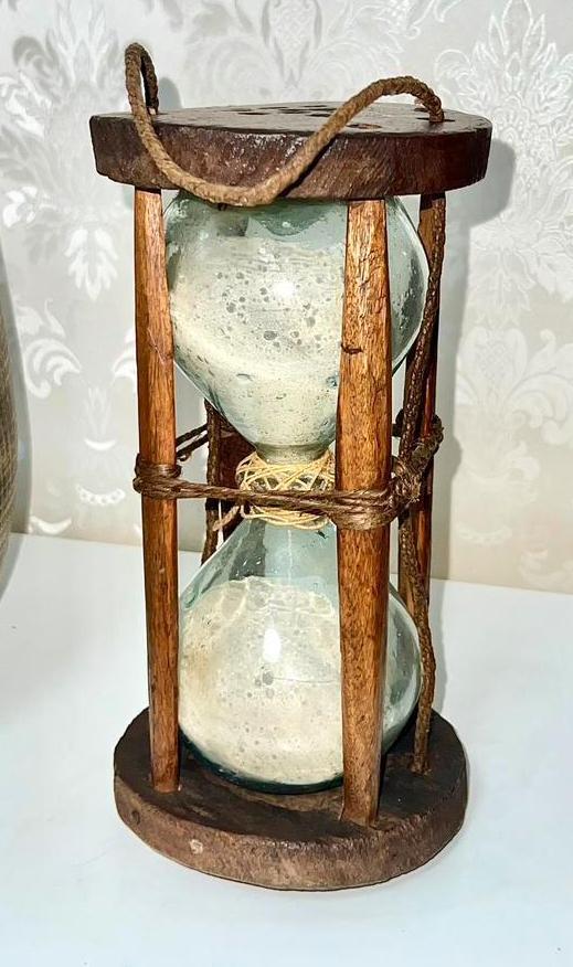 Zandloper 18e eeuw., Antiek en Kunst, Antiek | Woonaccessoires, Ophalen of Verzenden