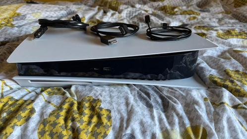 PlayStation 5 - diskversie, 825GB + 4 games, Games en Spelcomputers, Spelcomputers | Sony PlayStation 5, Gebruikt, Playstation 5