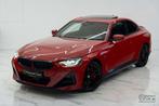 BMW 220 i Coupe Aut. M Sport! Camera, Pano, Hifi, Topper!, Rouge, Entreprise, Noir, 2 portes