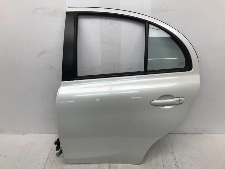 PORTIER LINKS ACHTER Nissan Micra (K13) (01-2010/03-2017), Auto-onderdelen, Carrosserie, Deur, Nissan, Achter, Links, Gebruikt