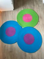 3 ikea tapijten, Huis en Inrichting, Ophalen, 50 tot 100 cm, Overige kleuren, Rond
