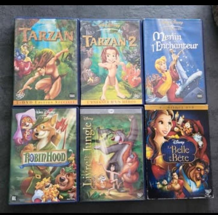 Disney/Pixar/Barbie DVD, Cd's en Dvd's, Dvd's | Tekenfilms en Animatie, Gebruikt, Boxset, Ophalen of Verzenden