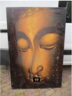 Mooi Groot Geschilderd Werk 'Oosters Gelaat' - 150x100, Antiek en Kunst, Ophalen