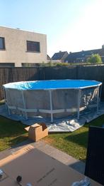 Intex zwembad 427x107, Tuin en Terras, Ophalen, Zo goed als nieuw