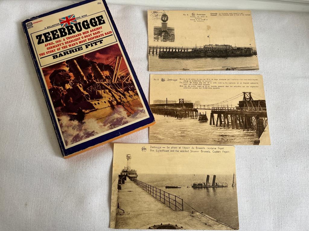 WW1 raid sur Zeebrugge du Vindictive 1918, Boeken, Oorlog en Militair, Gelezen, Marine, Voor 1940, Ophalen of Verzenden