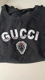 Zwart t- shirt Gucci XL, Ophalen of Verzenden, Zo goed als nieuw, Maat 56/58 (XL), Zwart