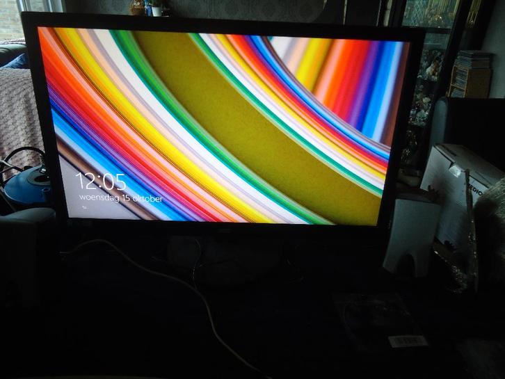 Hp monitor, Computers en Software, Monitoren, Gebruikt, DVI, VGA, Ophalen