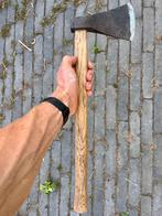 Oude franse bijl, gerestaureerd., Tuin en Terras, Hand-tuingereedschap, Ophalen of Verzenden, Gebruikt, Bijl