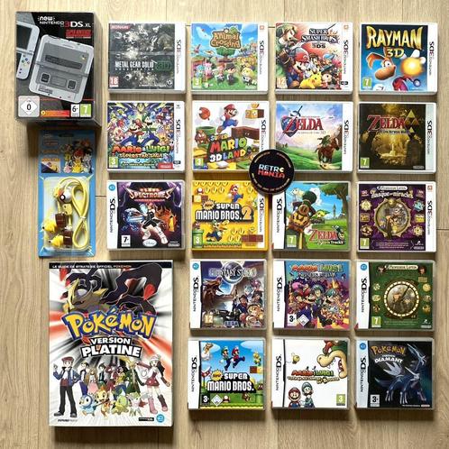 Nieuwe Nintendo 3DS XL-console + DS/3DS-games, Games en Spelcomputers, Games | Nintendo 2DS en 3DS, Ophalen of Verzenden