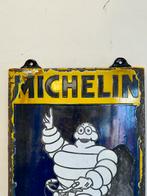 MICHELIN emaille reclamebord, Ophalen of Verzenden, Gebruikt, Reclamebord