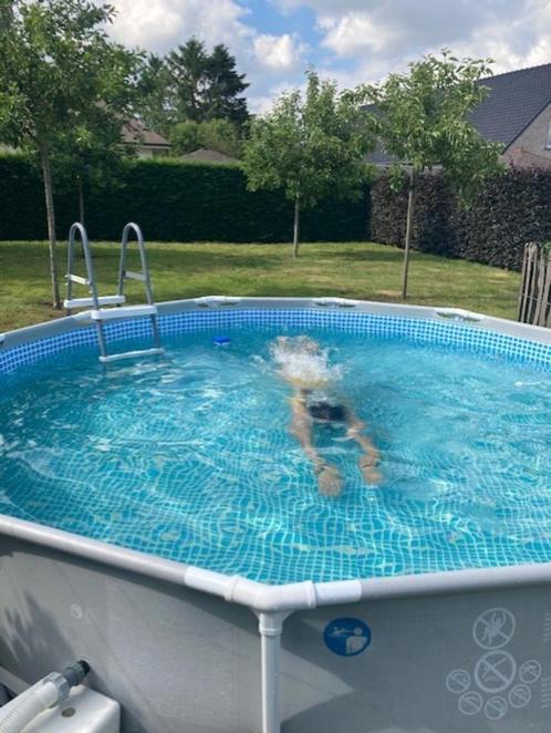 Zwembad Intex, Tuin en Terras, Zwembaden, Zo goed als nieuw, Opzetzwembad, Minder dan 80 cm, 200 tot 400 cm, 300 cm of meer, Rond