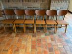 Vintage stoelen 6 stuks, Huis en Inrichting, Ophalen of Verzenden, Zo goed als nieuw