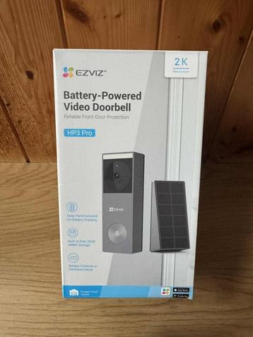 sonnette connectée wifi 2K + panneau solaire beschikbaar voor biedingen