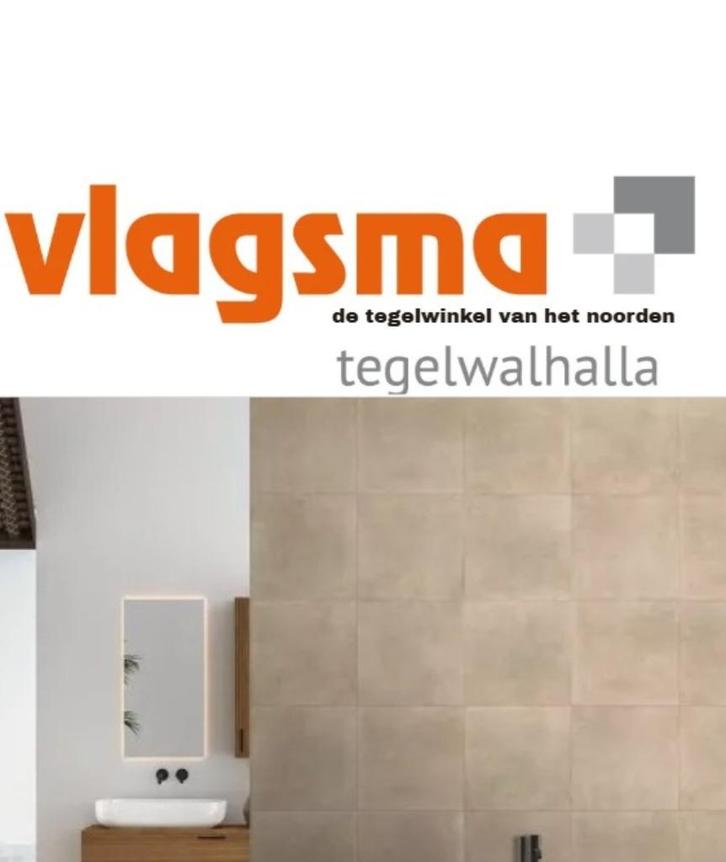 keramische tegels - betonlook tegels - wand en vloertegels, Huis en Inrichting, Badkamer | Complete badkamers, Nieuw, Verzenden