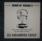 June 87 - Mixes 2 (LP) Disco Mix Club - DJ Members only, Cd's en Dvd's, Ophalen of Verzenden