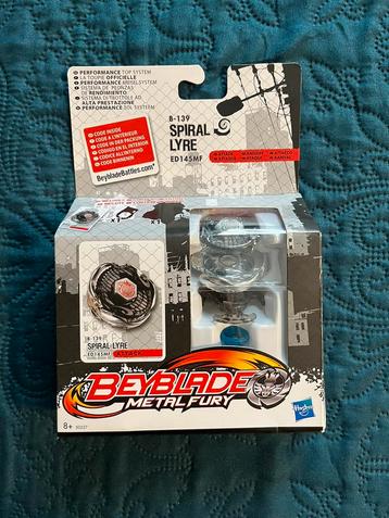 Beyblade Spiral Lyre Metal Fury Hasbro