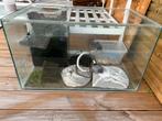 Groot Aquarium 200l, incl. toebehoren, Dieren en Toebehoren, Ophalen, Gebruikt, Leeg aquarium