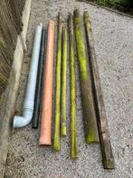 Houten palen ( evt stoofhout) en afvoerbuizen, Gebruikt, Palen, Ophalen, 180 tot 250 cm