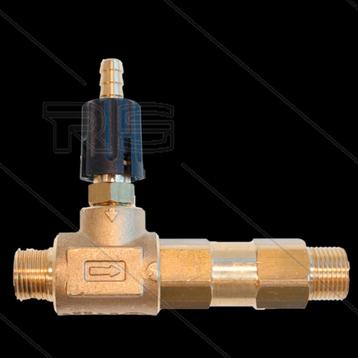 Messing Schuiminjector Zwart Met Regelknop 1.2mm beschikbaar voor biedingen