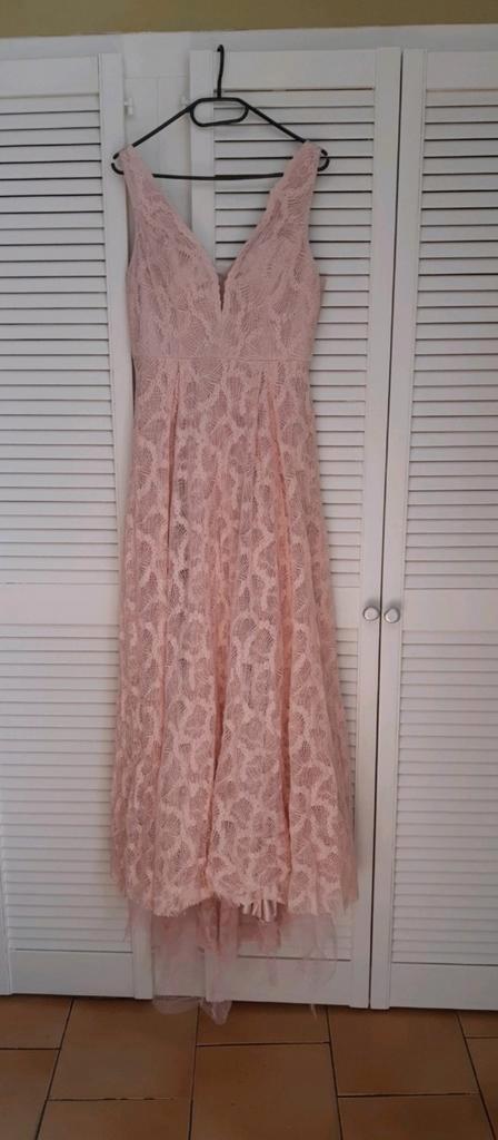 Robe pour cérémonie rose pâle, Vêtements | Femmes, Habits de circonstance, Porté, Taille 42/44 (L), Rose, Enlèvement ou Envoi