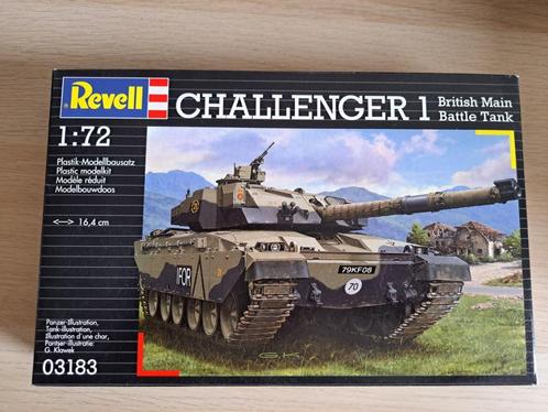 Revell Challenger 1 British main battle Tank, Hobby en Vrije tijd, Modelbouw | Auto's en Voertuigen, Nieuw, Tank, 1:50 of kleiner