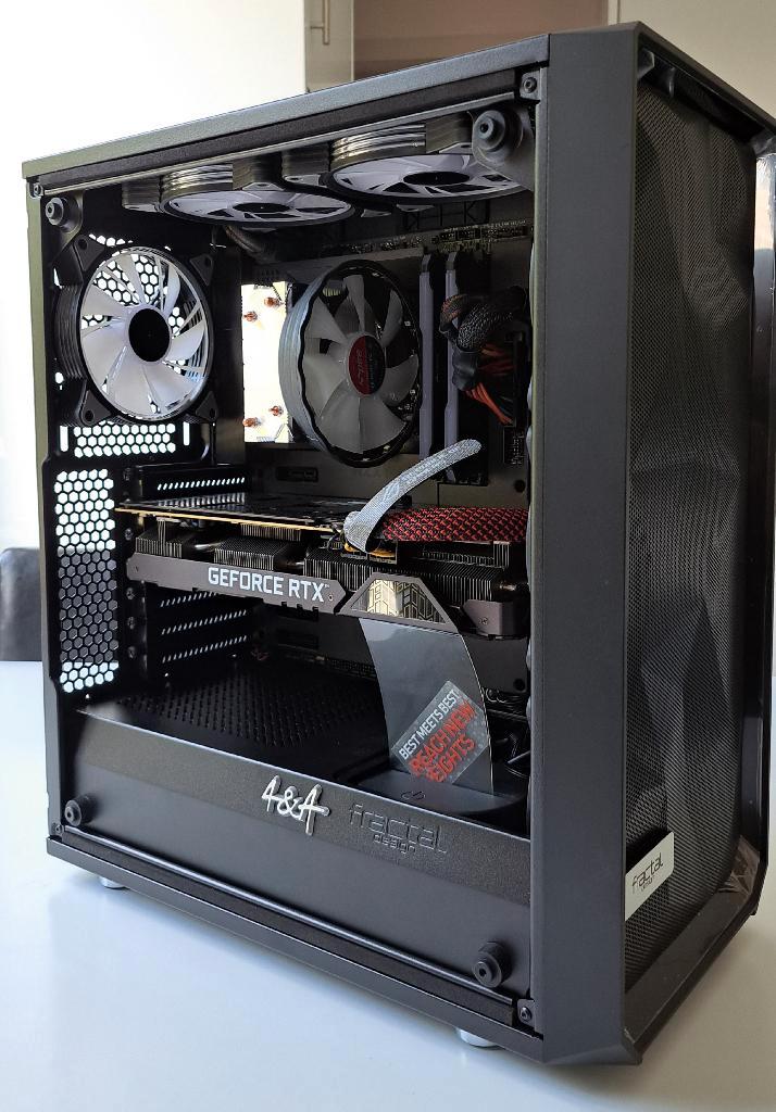 Koopje-Windows11 gaming pc setup i7 rtx 3070oc-34"monitor, Computers en Software, Desktop Pc's, Zo goed als nieuw, 4 Ghz of meer