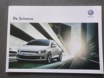 Brochure des Volkswagen VW Scirocco et GTS 2013
