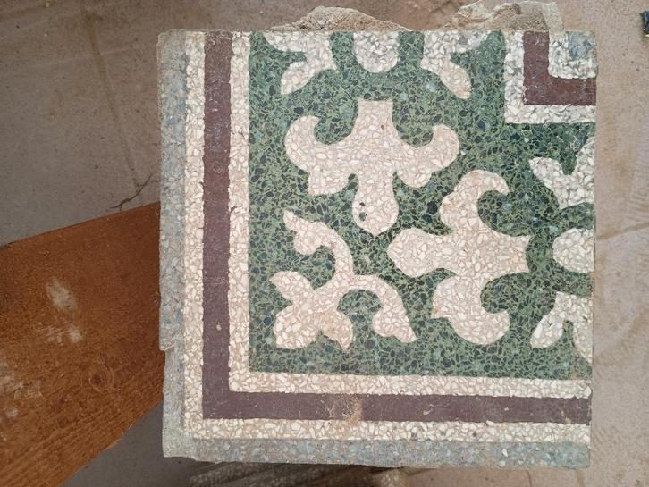 Oude cementtegels (20x20), Bricolage & Construction, Dalles & Carrelages, Utilisé, Carrelage de sol, Autres matériaux, 20 à 40 cm