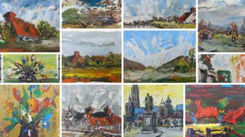 André Gailliaerde (1913-2012) -  collectie van 12 werken beschikbaar voor biedingen
