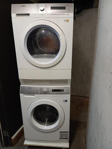 Machine à laver AEG 8kg A +++. Sèche linge, Enlèvement, Comme neuf