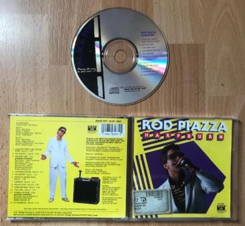 CD ROD PIAZZA - HARP BURN - BACON FAT BLUES, CD & DVD, CD | Jazz & Blues, Utilisé, Blues, 1980 à nos jours, Enlèvement ou Envoi