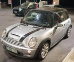 Mini Cooper S uit het jaar 2004, Auto's, Blauw, Leder, Handgeschakeld, Particulier