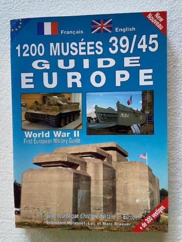 1200 Musées 39/45 Guide Europe beschikbaar voor biedingen