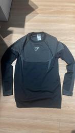 Gymshark Onyx V5 grey longsleeve maat M, Ophalen of Verzenden, Zo goed als nieuw