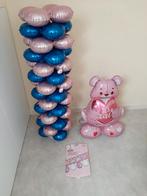 ballonnenpilaar en grote ballon beer en slinger met beertjes, Ophalen, Zo goed als nieuw