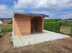 Abri 3x4m avec paroi avant  En stock !, Animaux & Accessoires, Mise à l'étable, 2 ou 3 chevaux ou poneys