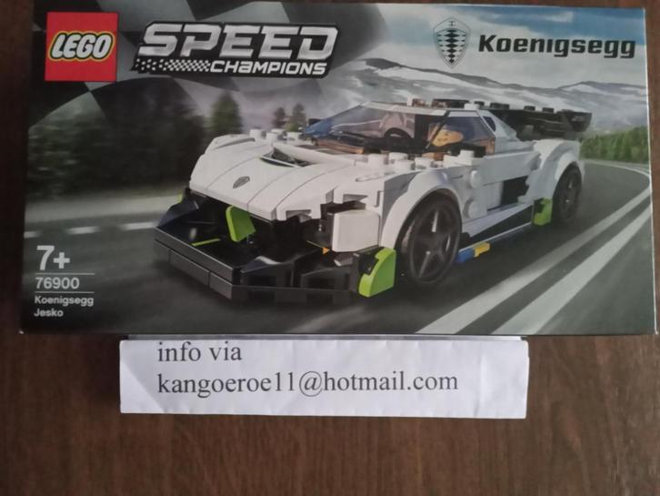 lego Speed Champions Koenigsegg Jesko - 76900 -, Kinderen en Baby's, Speelgoed | Duplo en Lego, Nieuw, Lego, Complete set, Verzenden