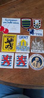 stickers pretpark stad land toerisme sabena reizen  ........, Nieuw, Ophalen of Verzenden