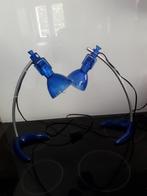 2 Ikea Design blauwe  tafellampen Model Morker, Ophalen of Verzenden, Zo goed als nieuw