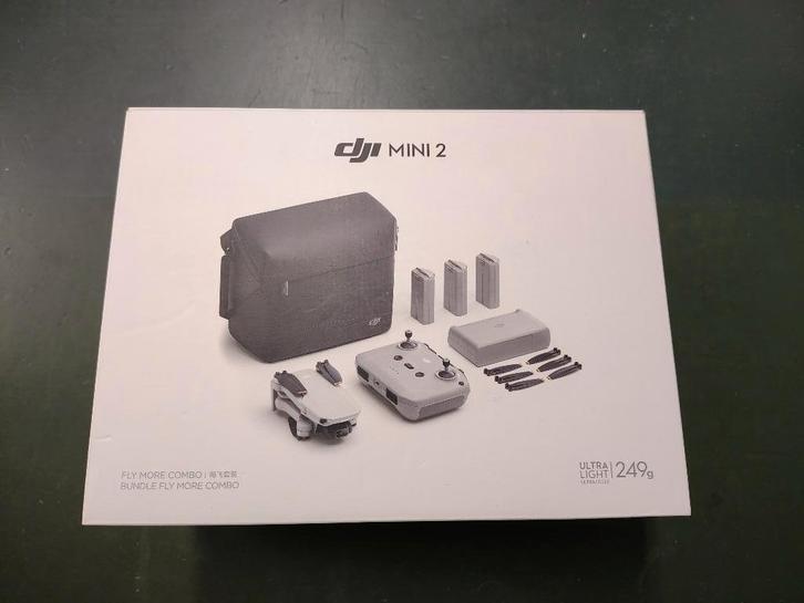 DJI Mini 2 Fly more combo, Audio, Tv en Foto, Drones, Zo goed als nieuw, Ophalen